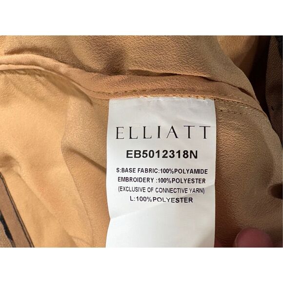 NWT Elliatt Rosalind Dress Black Lace Holiday Party Wedding Guest   $370 - Picture 8 of 8